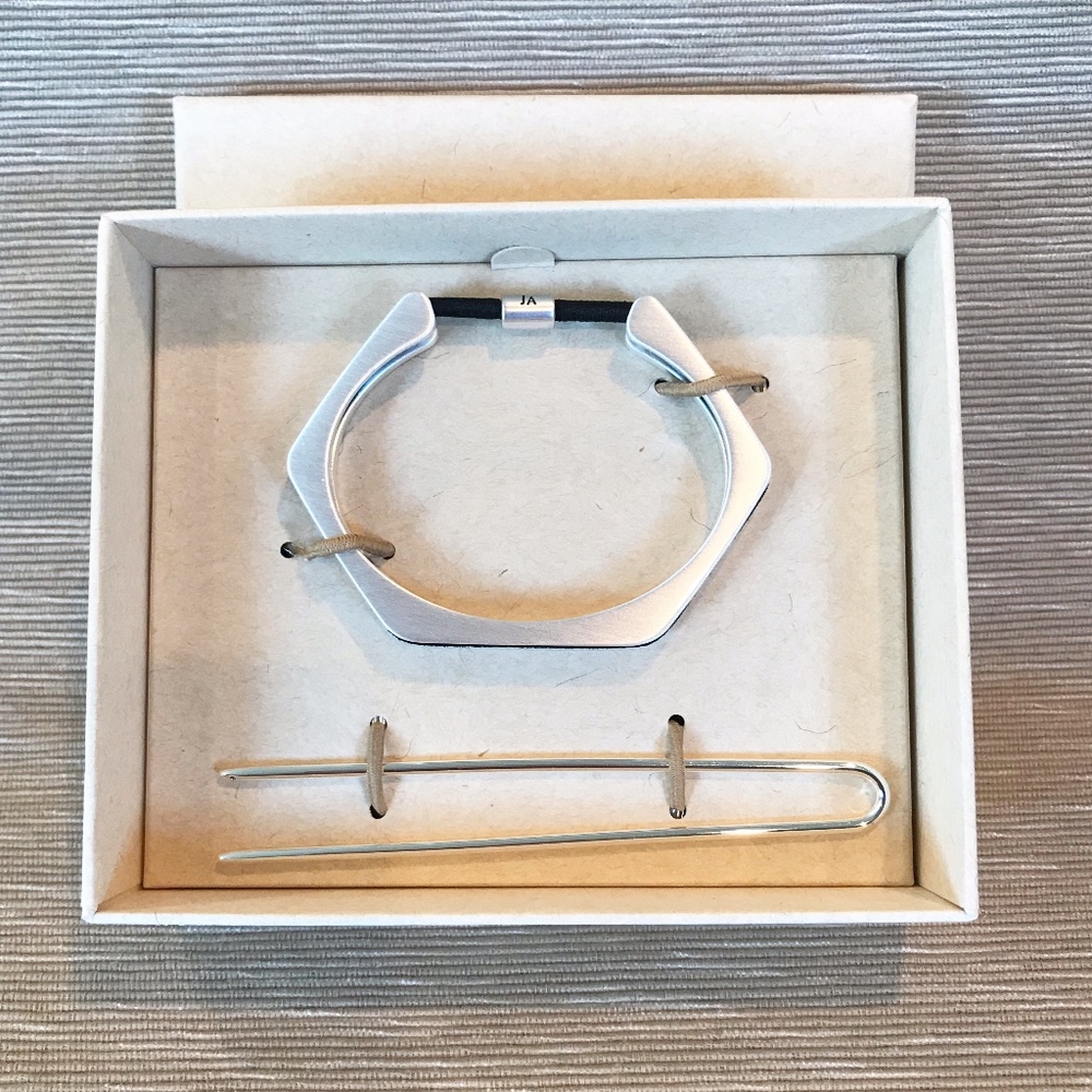 Hex Bun Cuff + Hair Tie